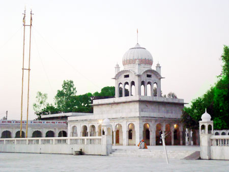 Gurudwara Sixth Patshahi in the main Gurudwara Campus
