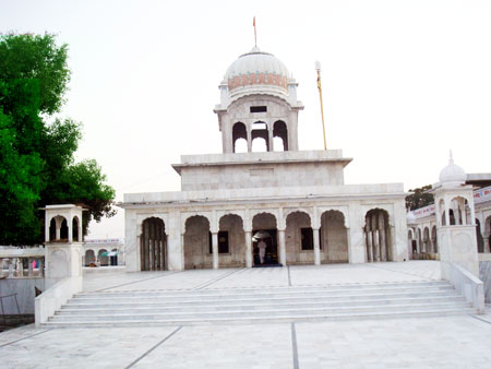 Gurudwara Sixth Patshahi in the main Gurudwara Campus Nanakmatta Sahib Uttarakhand India