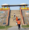 Stairs to reach Baoli Sahib in Nanakmatta Sahib (Click to View Large Image) 