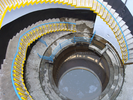 Baoli Sahib As seen from upside in Nanak Matta Sahib